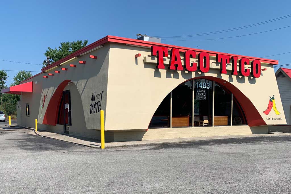 Storefront image of Taco Tico on Boardwalk in Lexington KY